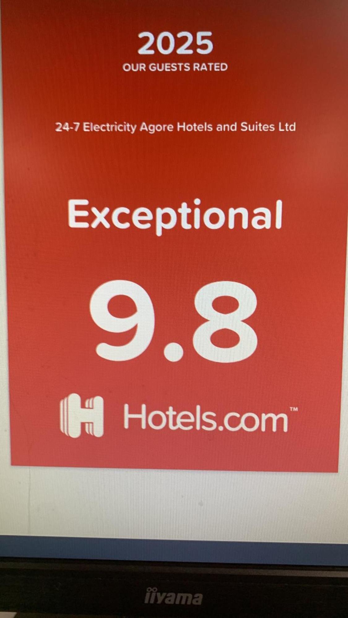 24-7 Electricity Agore Hotels And Suites Ltd Awoyaya Exterior foto